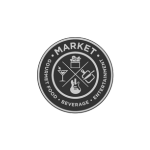 Market on main Logo Grey