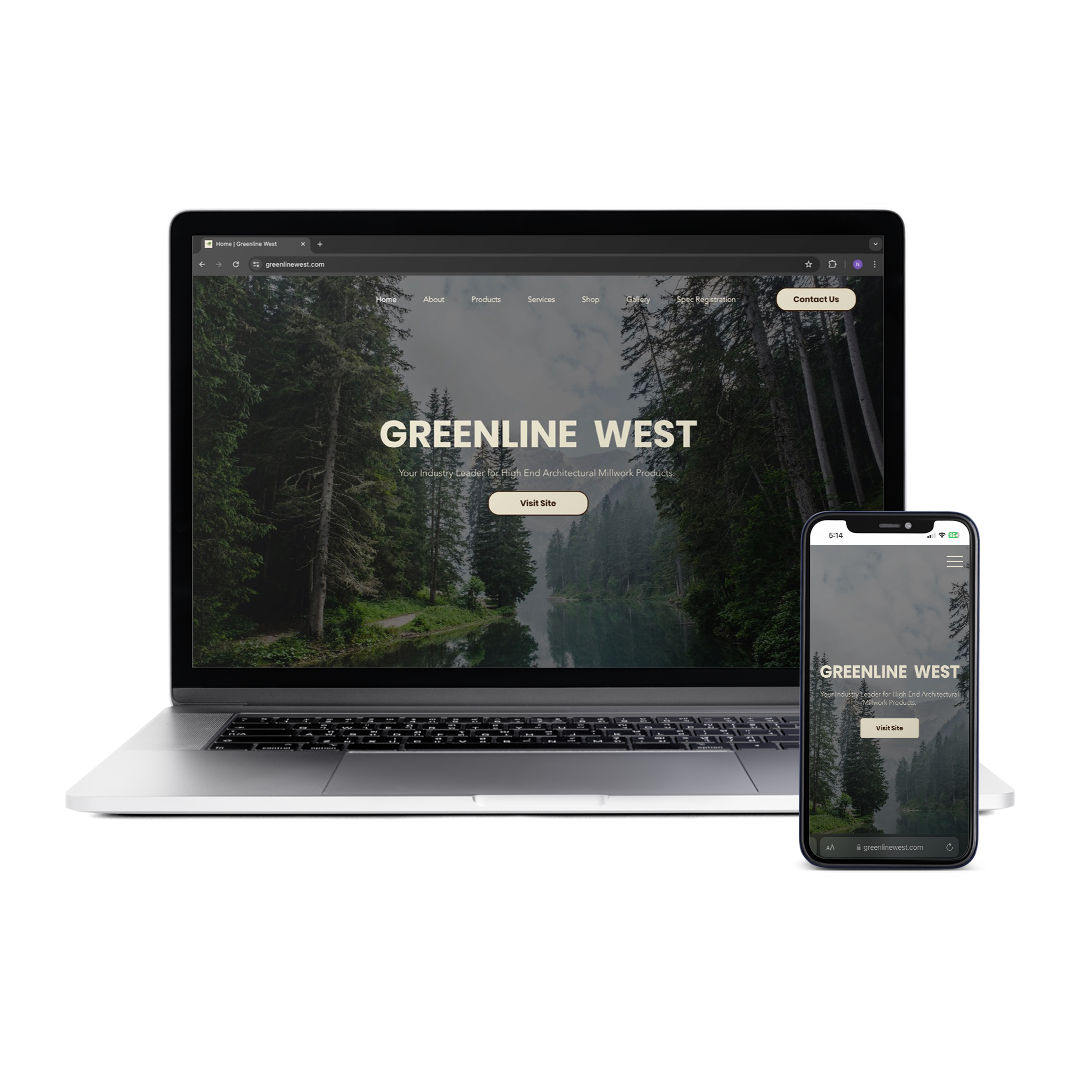Greenline West Laptop Mockups